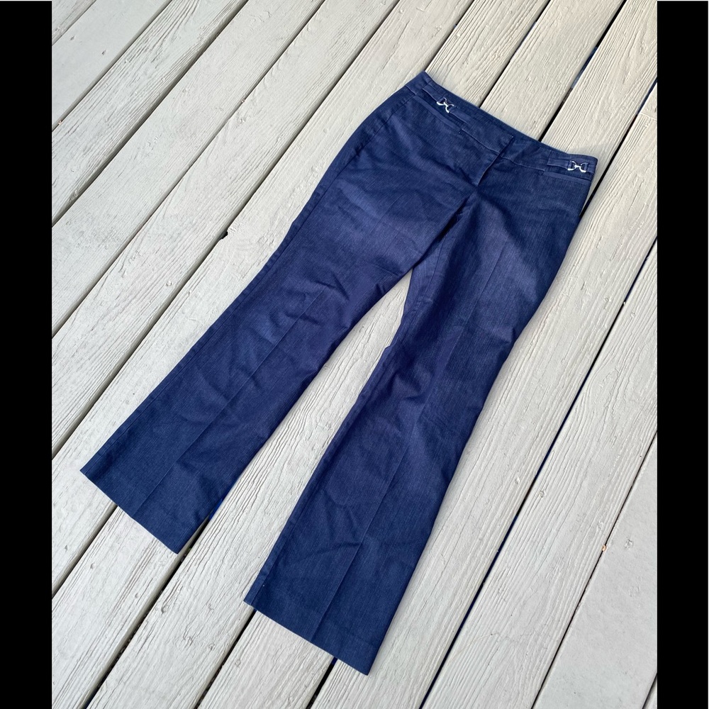 New York & Company - Woman’s blue denim look pants, Size: 6